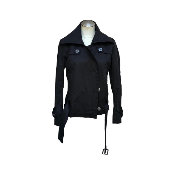 MODSTROM Black Jacket SZ XS Lightly Used Cotton Made in Italy - Picture 4 of 13